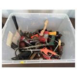 Tote of Various Tools