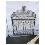 Vtg. Yard Gate w/ Scrolled Decorative Work