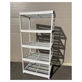 5-tier Plastic Storage Shelf