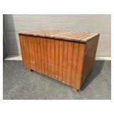 Homemade Wooden Storage Bin