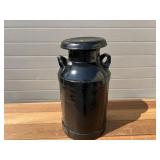 Vtg. Milk Can w/ Lid