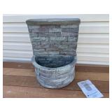 2 Pc. Molded Plastic Garden Fountain