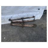 3 Vintage Single Trees