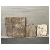 3 Wooden Antique Doors
