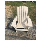 Vintage Wood Adirondack Chair