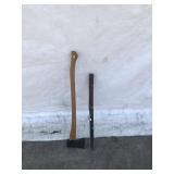 Axe & Homemade Machete