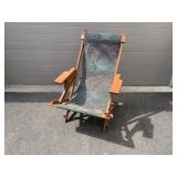 Wooden Folding Patio Chair