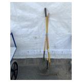 Spade Shovel, Silage Fork, Stone Rake