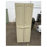 Plastic 2-door Storage Cabinet