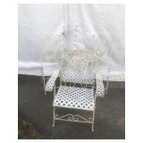 4 Pc. Vtg. Metal Patio Set