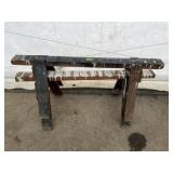(2) Wooden Sawhorses