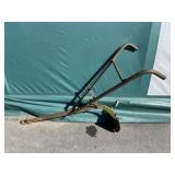 Vtg. Metal Pull Behind Row Marker