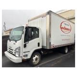 2018 Isuzu NPR HD Box Truck