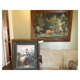 (2) Framed Prints