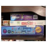 Board Games INcluding Monopoly, Pit, Etc