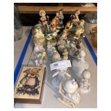 Precious Moments and Porcelain Figurines