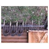 (7) Pieces of 32" Garden Fencing