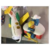 (2) Fisher Price Airplanes