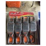 (4) New 15 Ft. Ratchet Tie Downs