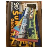 Souvenir Pennants and Framed Advertisements