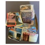 Postcards and Travel Brochures