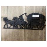 Cast Metal Conestoga Wagon Scene
