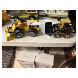 New Holland Toy Skid Loader & Tonka Payloader