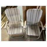 (2) Folding Beach Chairs