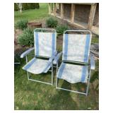 (2) Folding Chairs