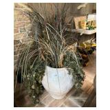 White Decorative Jardiniere