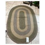 Manufactured Braided Rug