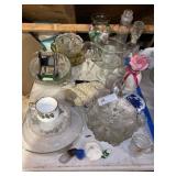 Pattern Glass, Vases, Canister