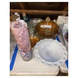 Decorative Serving Bowls with Vases