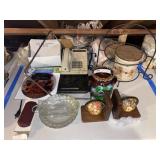 Telephone, Bookends, Pie Stand