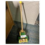 John Deere Wooden Push Toy Combine