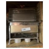 Serving Pans with Warmer