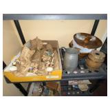 Reproduction Hummel Figurines, Nut Dish, etc.