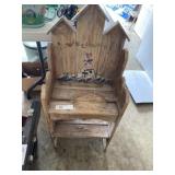 (2) Wooden Plant Stands