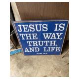 (2) Aluminum Single Sided Signs