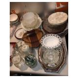 Egg Plate, Pattern Glass, Serving Dishes