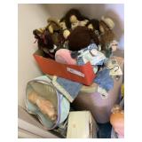 Laundry Hamper with Dolls