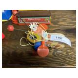 Fisher Price Queen Buzzy Bee Pull Toy