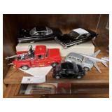 (6) Diecast Car Models