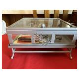 Pewter Farm Collectibles with Showcase