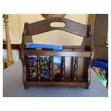 Cherry Magazine Rack