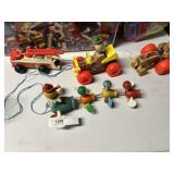 (4) Fisher Price Pull Toys