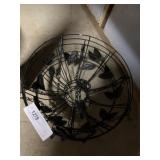 (2) Wire Form Planters