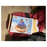 Inflatable Snow Tube, Lg. Grill Cover, Tote Bag