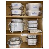 Corning Ware Serving Dishes with Slow Cooker