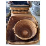(4) Longaberger Baskets
